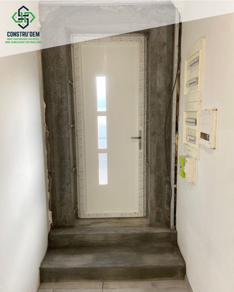 Création de porte — Mur porteur — photo 4