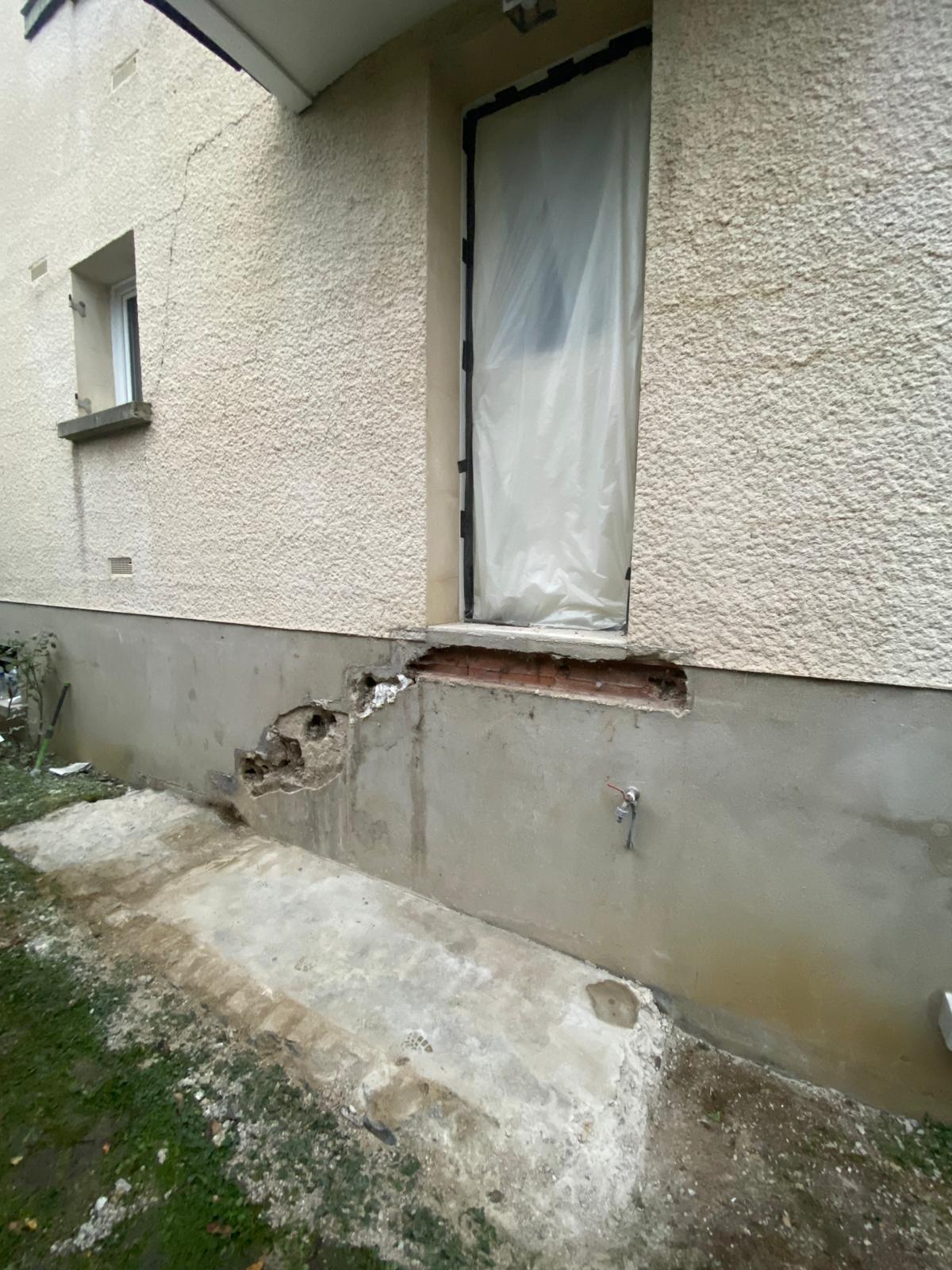 Réfection d'un escalier