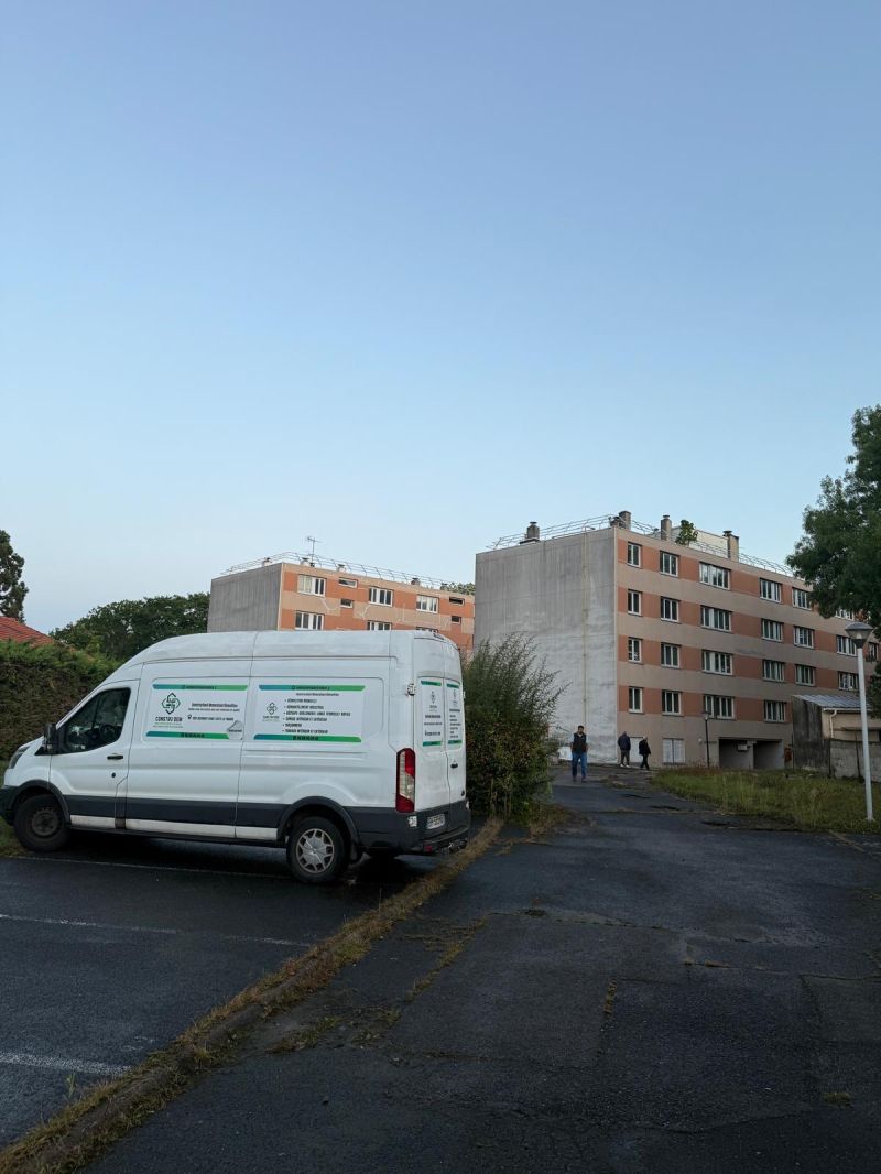 Chantier de construction en cours